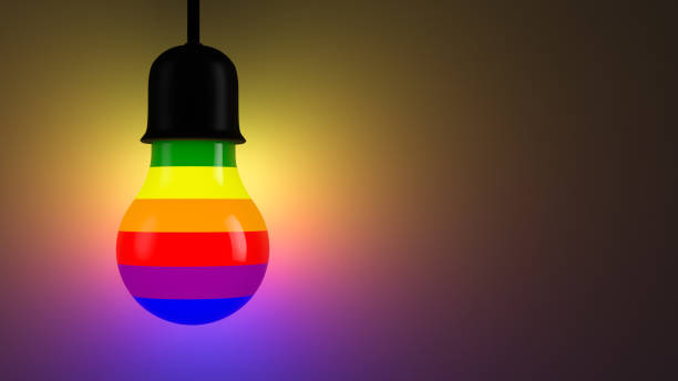 istock LGBT informing concept. Glowing light bulb. Rainbow symbol. 1292929326