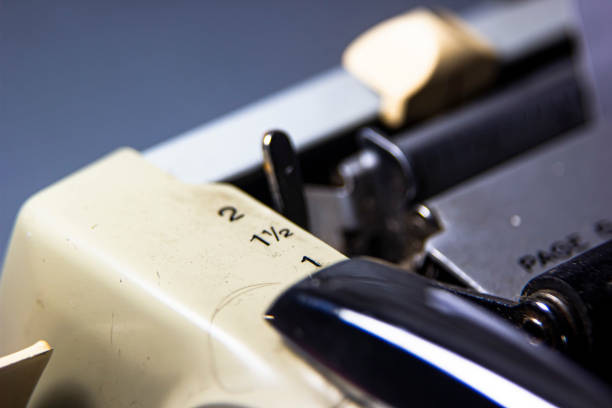 istock Keys on an old typewriter. Antiquity from antiquity 1292930510