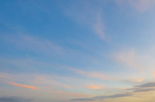 istock Sunset sky. Abstract nature background. Dramatic blue with orange colorful clouds in twilight time. 1292943413