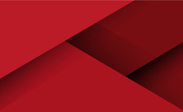 ÐÐ¾Ð±Ð¸Ð»ÑÐ½Ð¾Ðµ ÑÑÑÑÐ¾Ð¹ÑÑÐ²Ð¾ Abstract red background with lines and shadows - Vector illustration red backgrounds stock illustrations