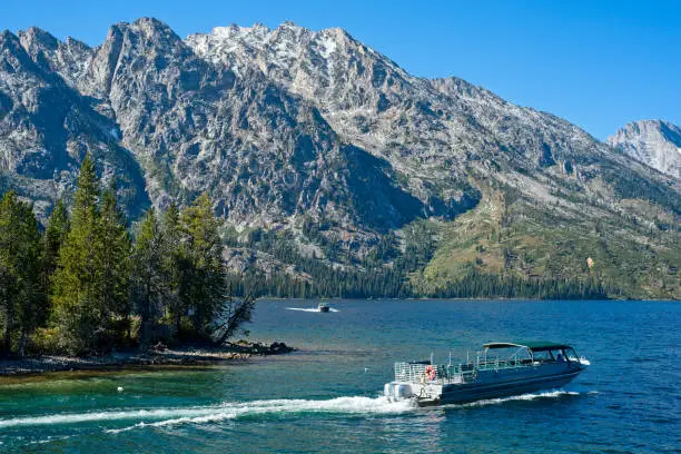 Photo of Boats on Jenny Lake