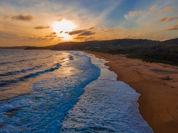 istock Summer sunset and clouds at the seaside 1292959876