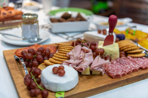 istock A Plate Of Mixed Cheese and Crackers For the Holidays 1292979618