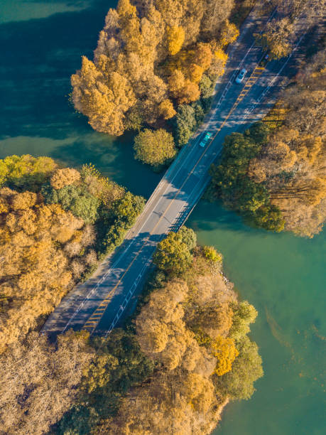 istock West lake aerial view in autumn 1292988712
