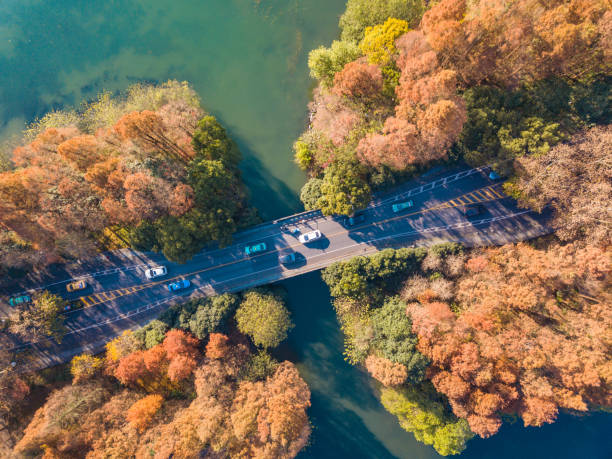 istock West lake aerial view in autumn 1292989290