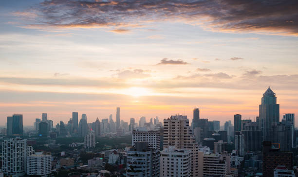 istock Bangkok city background 1292990081