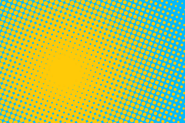 Pop art creative concept colorful comics book magazine cover. Polka dots colorful background. Cartoon halftone retro pattern. Abstract template design for poster, card, sale banner, empty bubble. Pop art creative concept colorful comics book magazine cover. Polka dots colorful background. Cartoon halftone retro pattern. Abstract template design for poster, card, sale banner, empty bubble. 1990s style stock illustrations