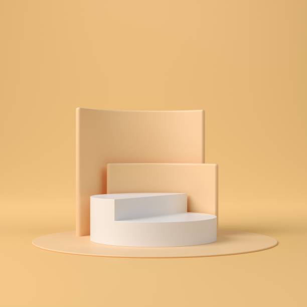 istock Abstract background. mock up scene for product display. 3d render 1292997744