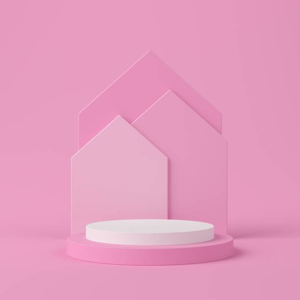 istock Abstract background. mock up scene for product display. 3d render 1292997793