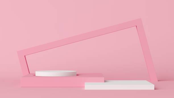 istock Abstract background. mock up scene for product display. 3d render 1292997800