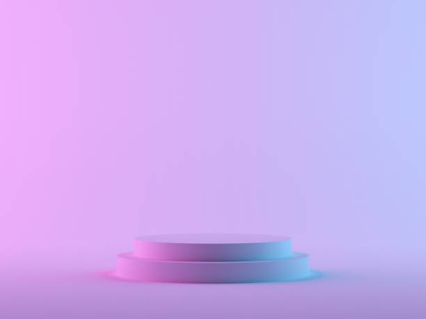 istock Abstract background. mock up scene for product display. 3d render 1292998333