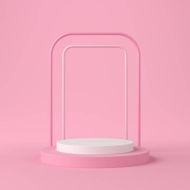 istock Abstract background. mock up scene for product display. 3d render 1292998346