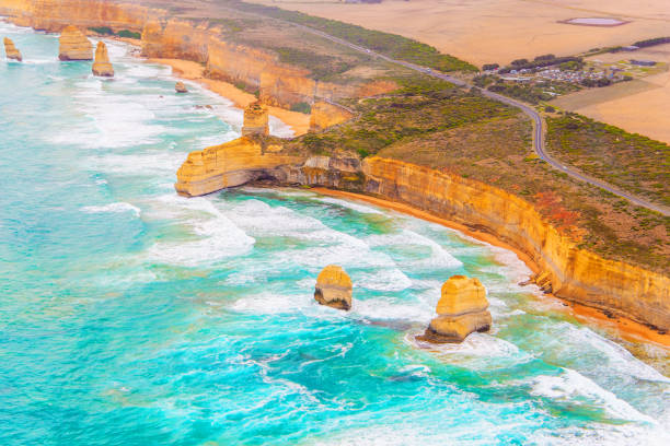 istock Group of limestone rocks 1292998711