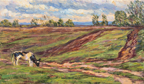 istock oil painting, fine arts, landscape 1293004719