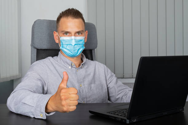 istock Confident businessman in office 1293004977