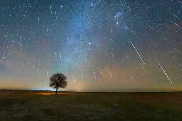 Photo of Gemini meteor shower