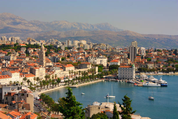 istock panorama of city Split, Croatia, from marijan 1293026384