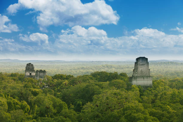 istock The Great Limestone Temples Protrude Above The Jungle 1293030266