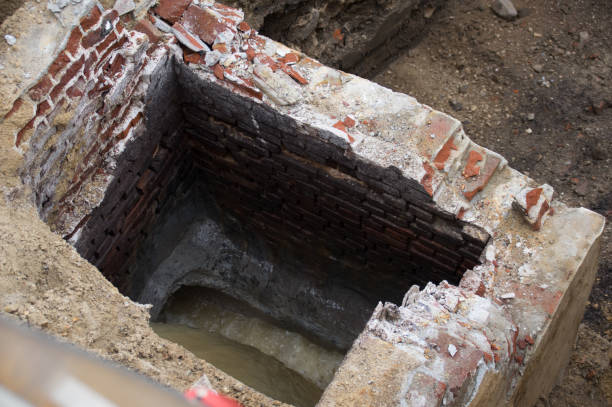 istock Old sewer in the ground 1293032983