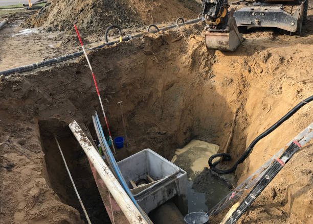 istock New sewer in the ground 1293032993