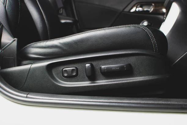 istock Button control of car electric adjustable seat 1293044698