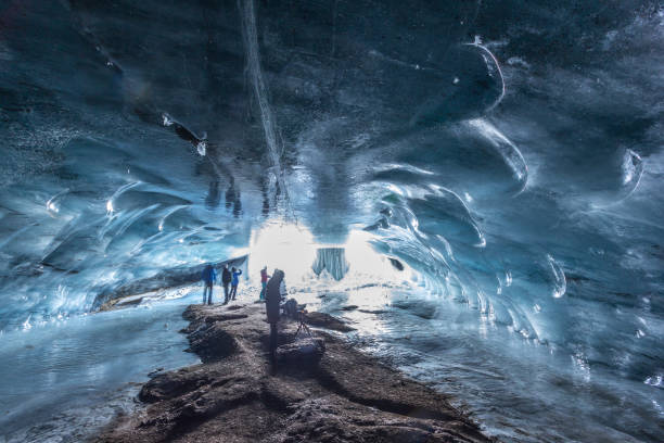 istock The natural ice cave on Swiss alps 1293044940