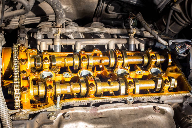 istock Open the part in the engine to adjust the valve. 1293052301