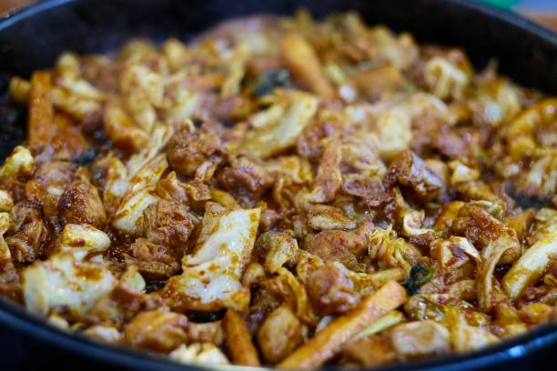 istock Korean spicy stir-fried diced chicken 1293053248