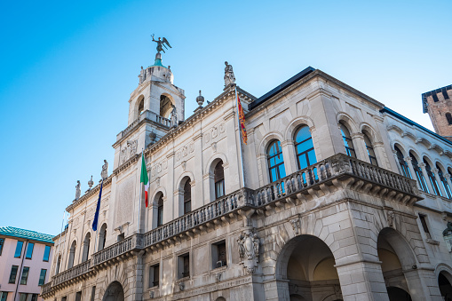 Moretti Scarpari Wing of Moroni Palace, the City Hall of Padua, Veneto, Italy, also called Palazzo Comunale or Sede Municipio di Padova