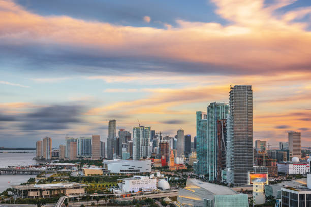 istock Miami, Florida, USA Downtown Cityscape 1293059516