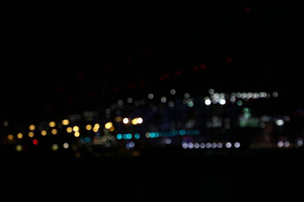 istock Dots of light in night sky 1293069170