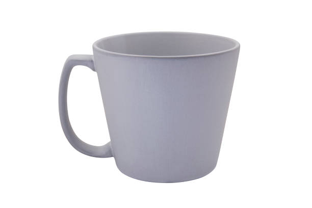 istock modern Clay coffee mug isolated on white background 1293069247