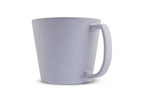 istock modern Clay coffee mug isolated on white background 1293069260
