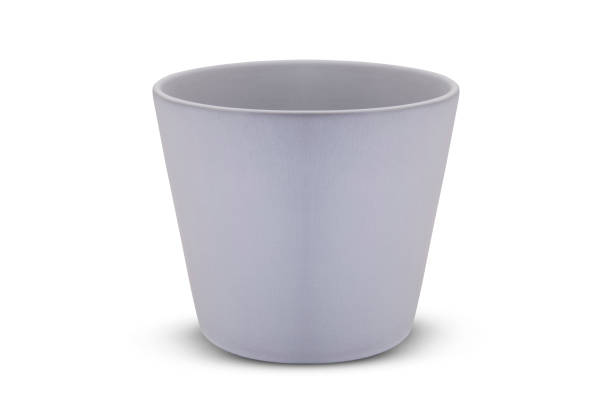 istock modern Clay coffee mug isolated on white background 1293069289