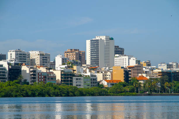 istock view Rodrigo de Freitas lagoon in Rio de Janeiro 1293080931