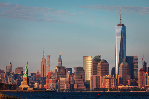istock Lower Manhattan and Freedom Tower 1293081524