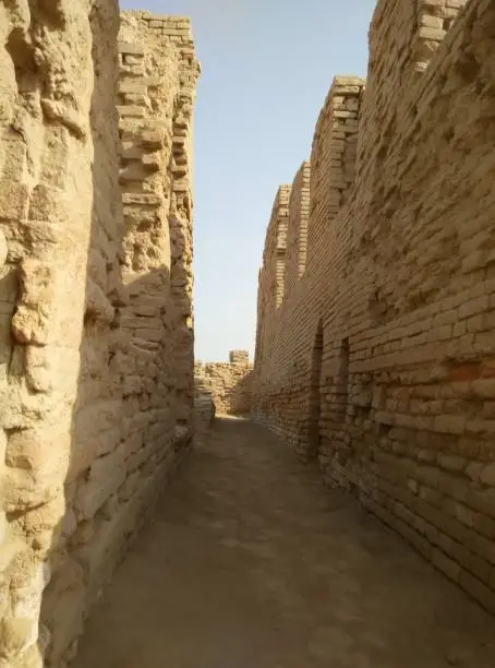 About 5000 years ago Mohenjo Daro was a properly planned, designed and skillfully build city. Architecture, engineering and technology used is wonderful considering the era it was constructed.