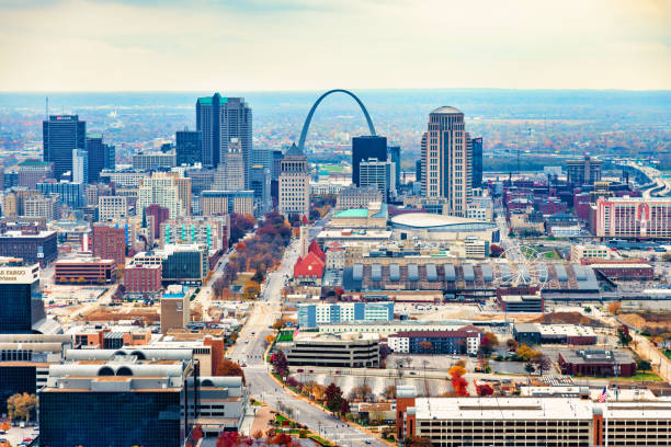 istock Aerial of St. Louis 1293111229