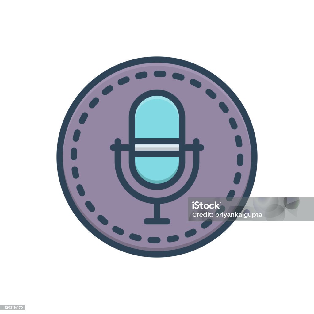 Audio Sample Icon Recording Recording Audio Stock Illustration - Download Image Now - Broadcasting ...