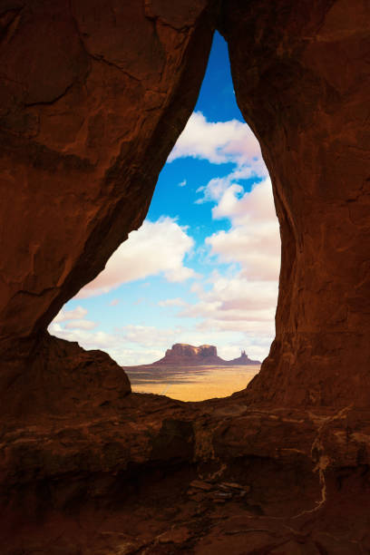 Tear Drop Arch in Monument Valley - Arizona, USA