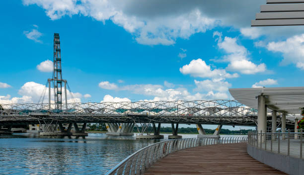 istock Singapore - Walking around Marina Bay 1293129785