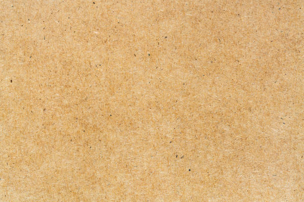 texture de papier brun. papier kraft pour envelopper - brown paper paper striped corrugated cardboard photos et images de collection