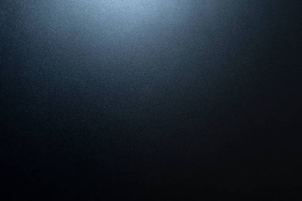 istock Black and blue abstract cement wall, interior texture for display products. wall background. 1293140237