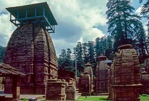 Hindu temples of Jageshwar valley are a group of over 100 Hindu temples dated between 7th and 12th century near Almora, in the Himalayan Indian state of Uttarakhand India