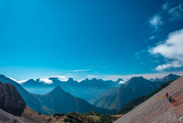 istock The Carnic Alps in a colorful autumn day 1293149121