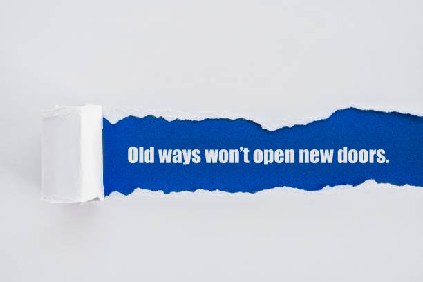 istock Old ways won't open new doors. 1293158466