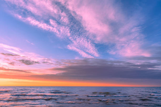 istock Sunset over Lake Michigan 1293175828
