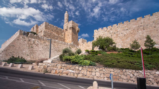istock Tower of David timelapse hyperlapse. Jerusalem, Israel 1293177005