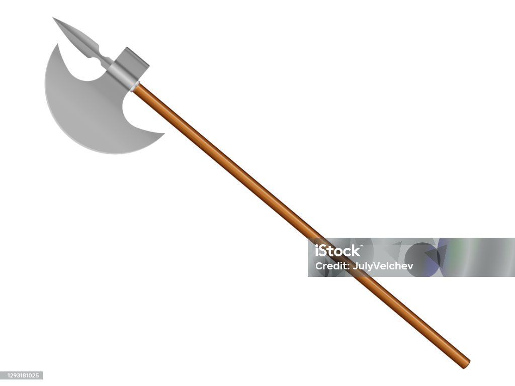 Halberds Vector Halberd Stock Illustration - Download Image Now - Halberd, Ancient ...