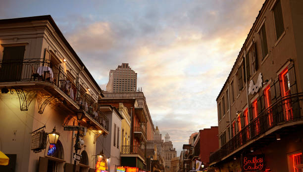 istock Bourbon street, New Orleans. 1293186471